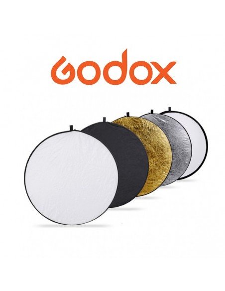 Reflector Plegable Redondo Godox 5 en 1 de 80cm