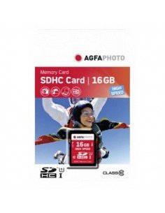 Tarjeta de memoria SDHC Agfaphoto 16GB Clase 10 High Speed UHS-1