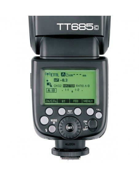 Flash Godox TT685 Canon TTL HSS Gn60 receptor interno 2.4Ghz Difusor de regalo