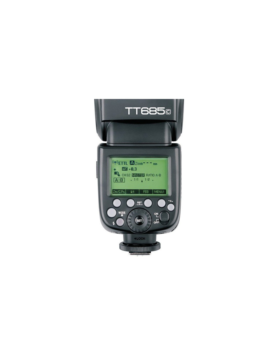 Flash Godox TT685 Nikon TTL HSS Gn60 receptor interno 2.4Ghz Gratis difusor 