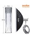 Ventana Strip Godox Premium 30x120cm con adaptador Elinchrom