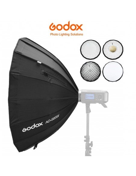 Kit Godox AD400 Pro con transmisor XPro y Octa 120cm