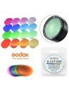 Kit filtros Godox SA-11T para control y equilibrio de la luz