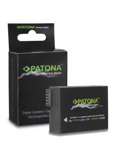 Batería Patona EN-EL14 Premium Infochip para Nikon Coolpix P7000 P7100 P7700 P7800