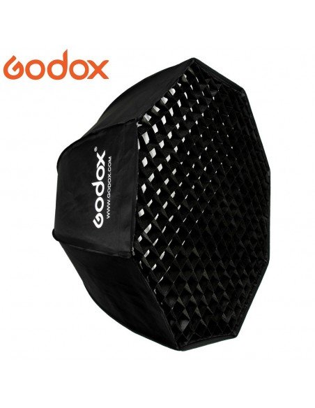 Ventana Godox Premium Octa 140cm con adaptador Bowens S y GRID
