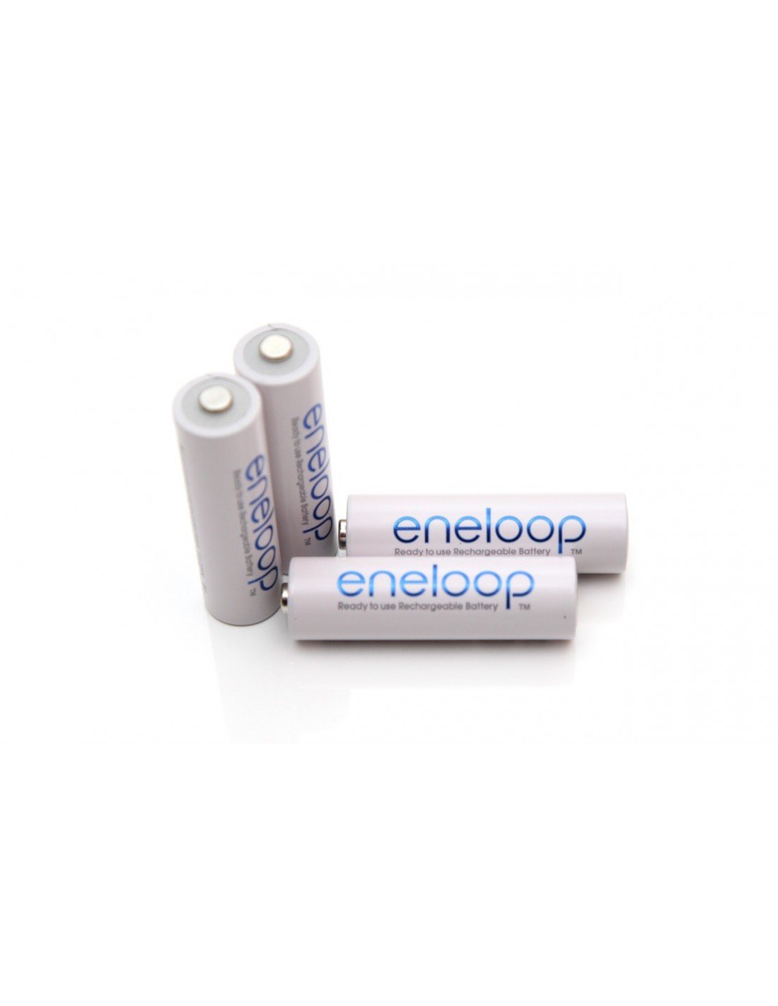  Panasonic Eneloop - Paquete de 8 baterías recargables AA NiMH  precargadas de 4ª generación, sin soporte de batería, recargable 2100 veces  reemplaza a Eneloop (3ª generación) AA 1800 ciclo, baterías recargables