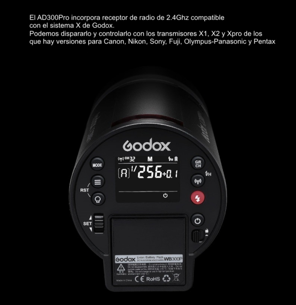 Godox AD300Pro, un imprescindible en tu mochila.